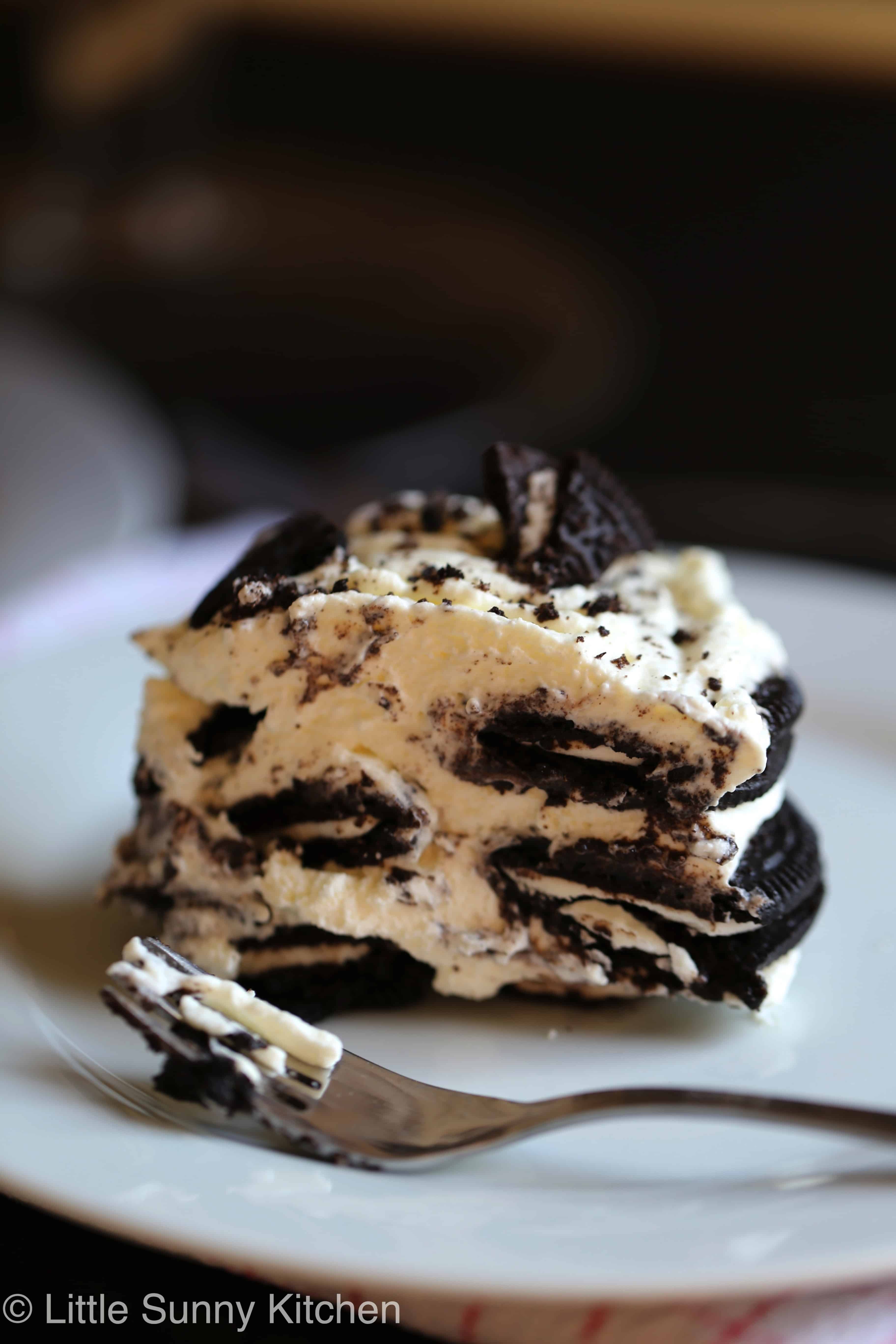 Oreo Icebox Cake Little Sunny Kitchen